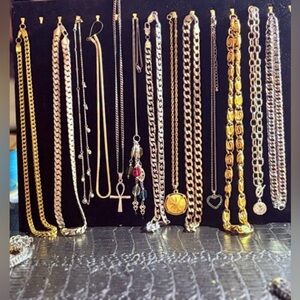 Elegant Gold and Silver Necklaces sold separately or bundled